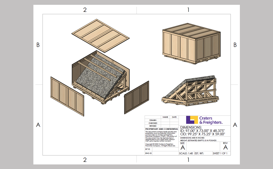 Overseas Marble Slab Crate Industry: Cut Stone and Stone Product Manufacturing